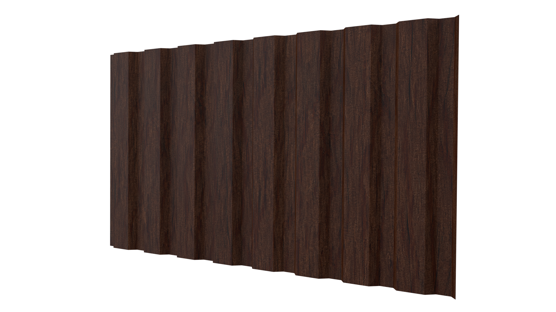 Профнастил С20B 1150/1100x0,45 мм, Античный дуб 3D