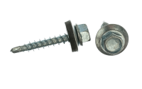 Саморез с прокладкой оцинкованный, 4,8x29 мм