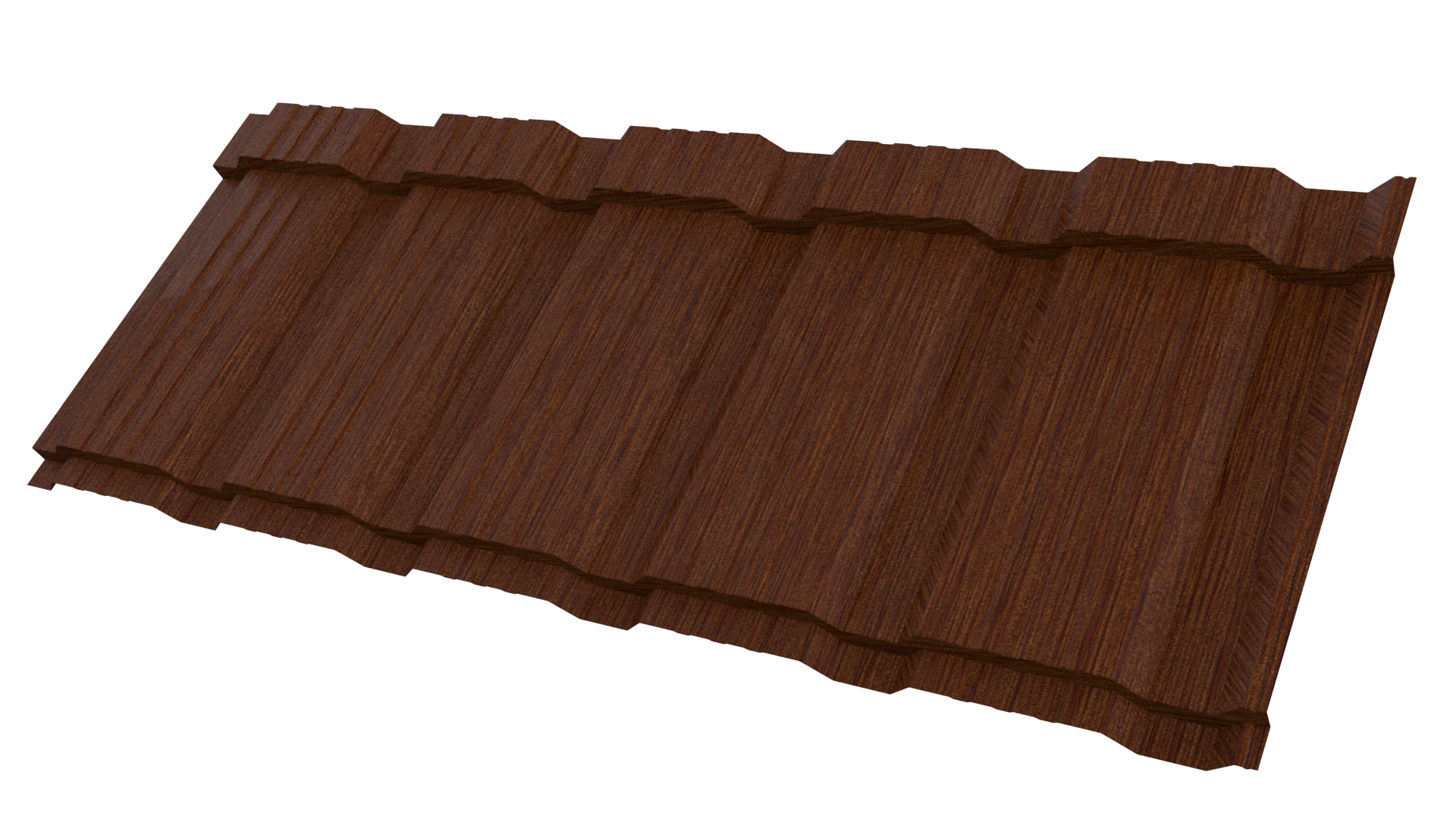 Профиль Пегас 1195/1130x0,45 мм, Золотистый дуб 3D