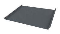 Фальцевая кровля 562/550x0,45 мм, 7011 железно-серый глянцевый