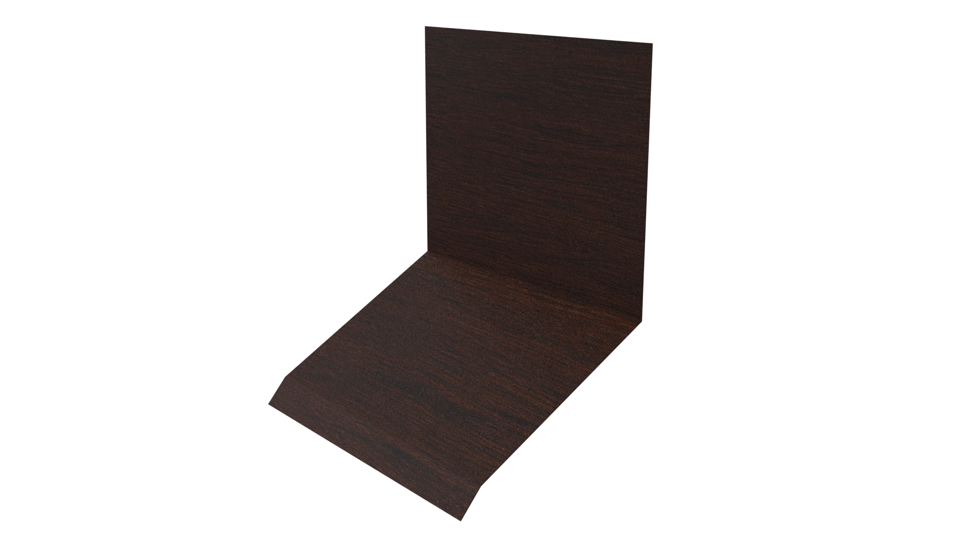Планка примыкания верхняя к стене фальц 150x130x20 мм, Antique wood