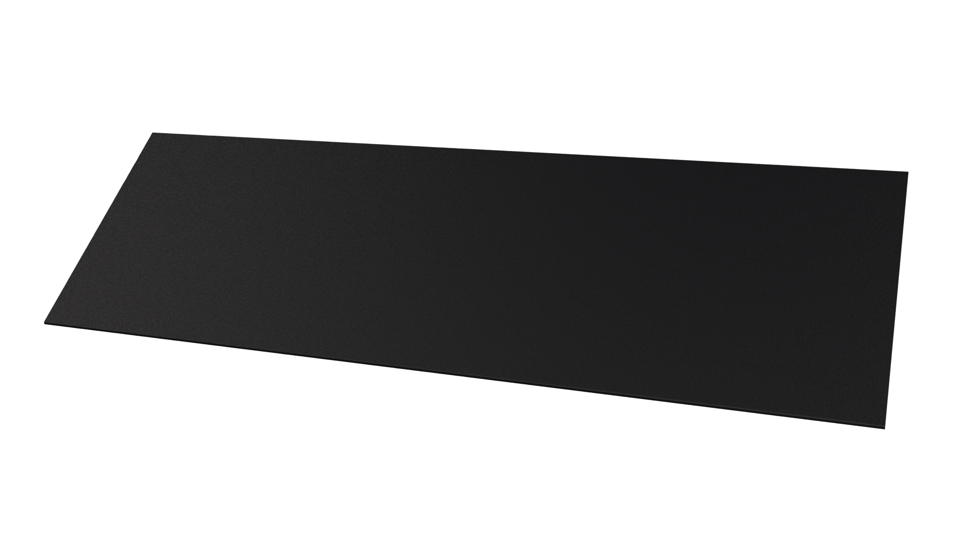 Планка завершающая 65x2000 мм, 9005 черный янтарь матовый
