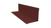 Угол внутрений 50x50x2000 мм, 3009 оксид красный глянцевый
