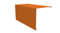 Угол наружний 100x100x2000 мм, 2011 насыщенный оранжевый глянцевый