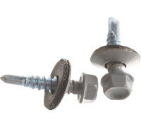 Саморез с прокладкой с полимерным покрытием, 4,8x35 мм