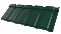 Металлочерепица Каскад 1195/1130x0,5 мм, 6005 зеленый мох глянцевый