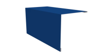 Угол наружний 100x100x2000 мм, 5005 сигнальный синий глянцевый