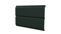 Л-брус 264/240x0,5 мм, 6009 пихтовый зеленый матовый