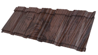 Профиль Пегас 1195/1130x0,45 мм, Морёный дуб 3D