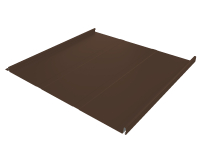 Двойной стоячий фальц Line, 0,625/0,55 0,5 мм, GreenCoat Pural BT