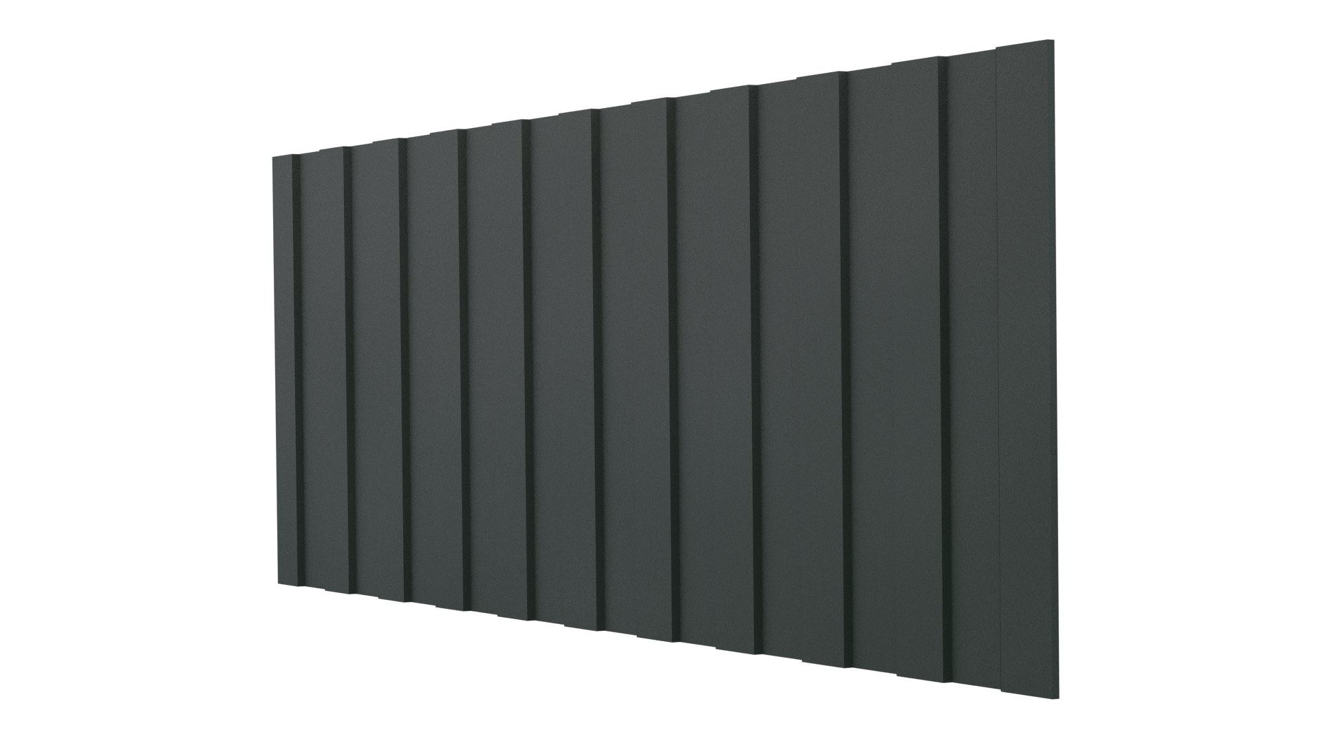 Профнастил С8 1200/1150x0,45 мм, 6009 пихтовый зелёный матовый