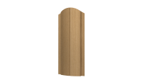 Штакетник Европланка 126x0,45 мм, Орех 3D