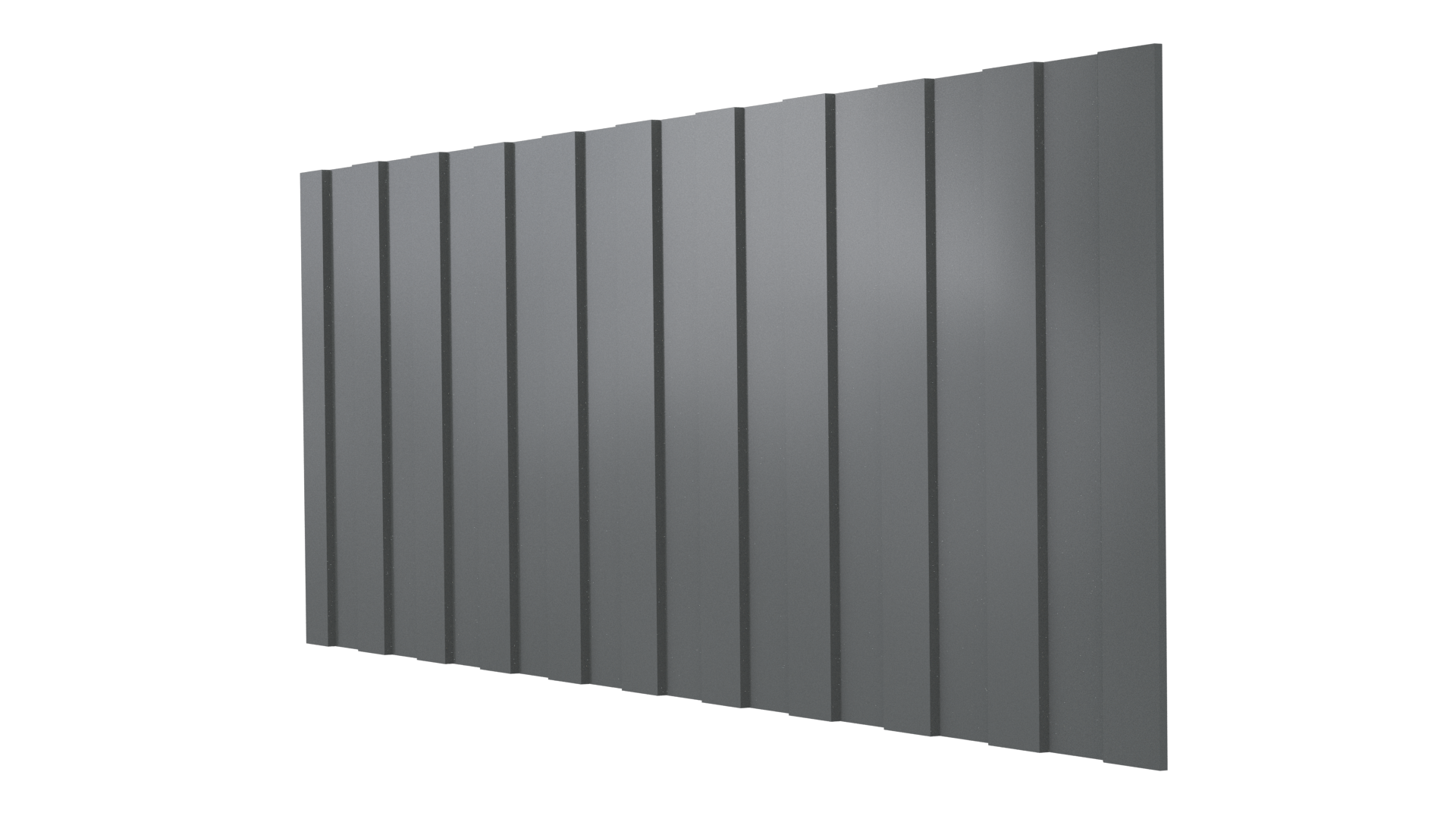 Профнастил С8 1200/1150x0,3 мм, 7005 мышино-серый глянцевый