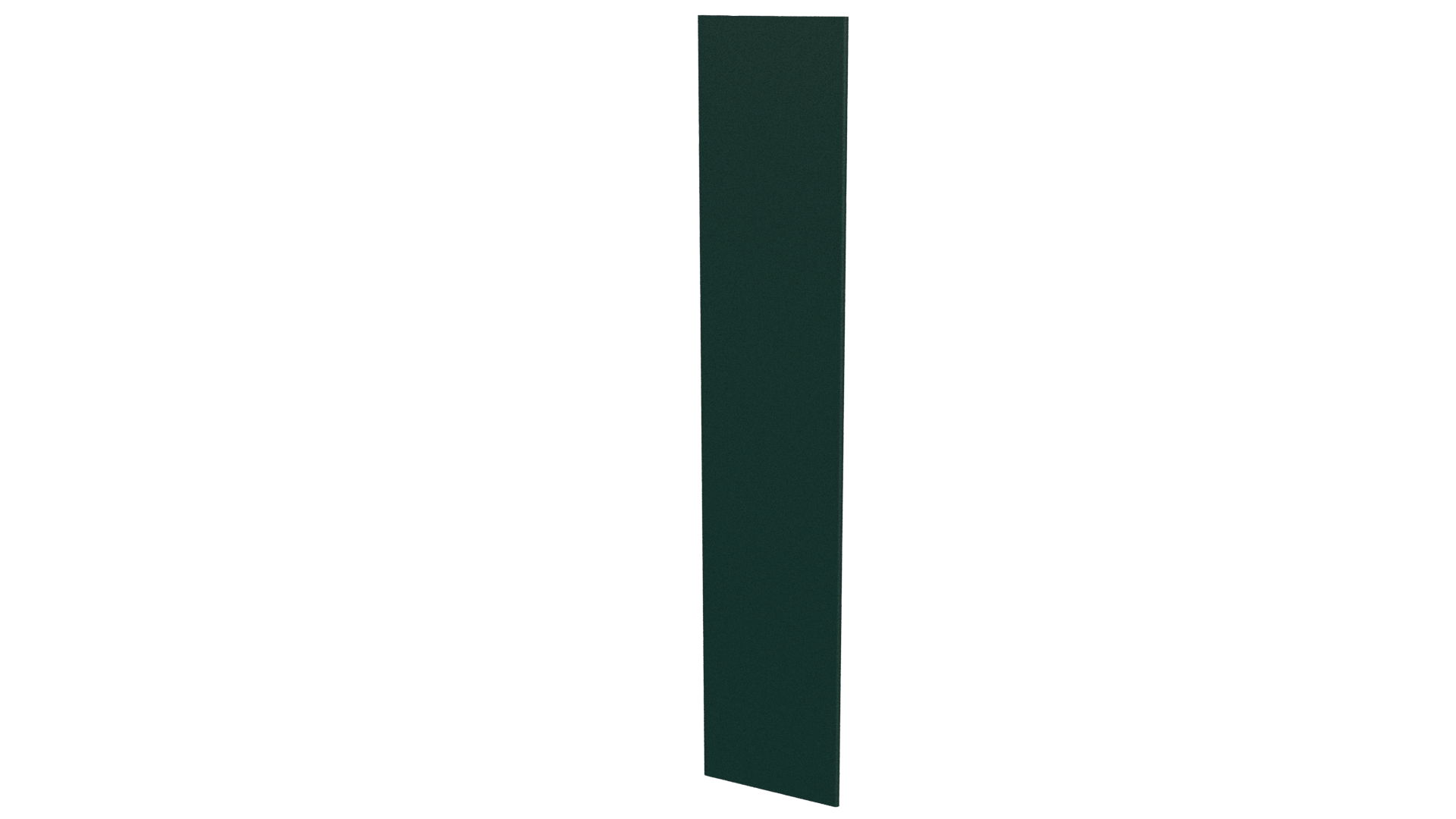 Крепежная планка 10x40x10 мм, 6005 зеленый мох матовый