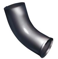 Колено стока 90 мм, 7024 графитовый серый