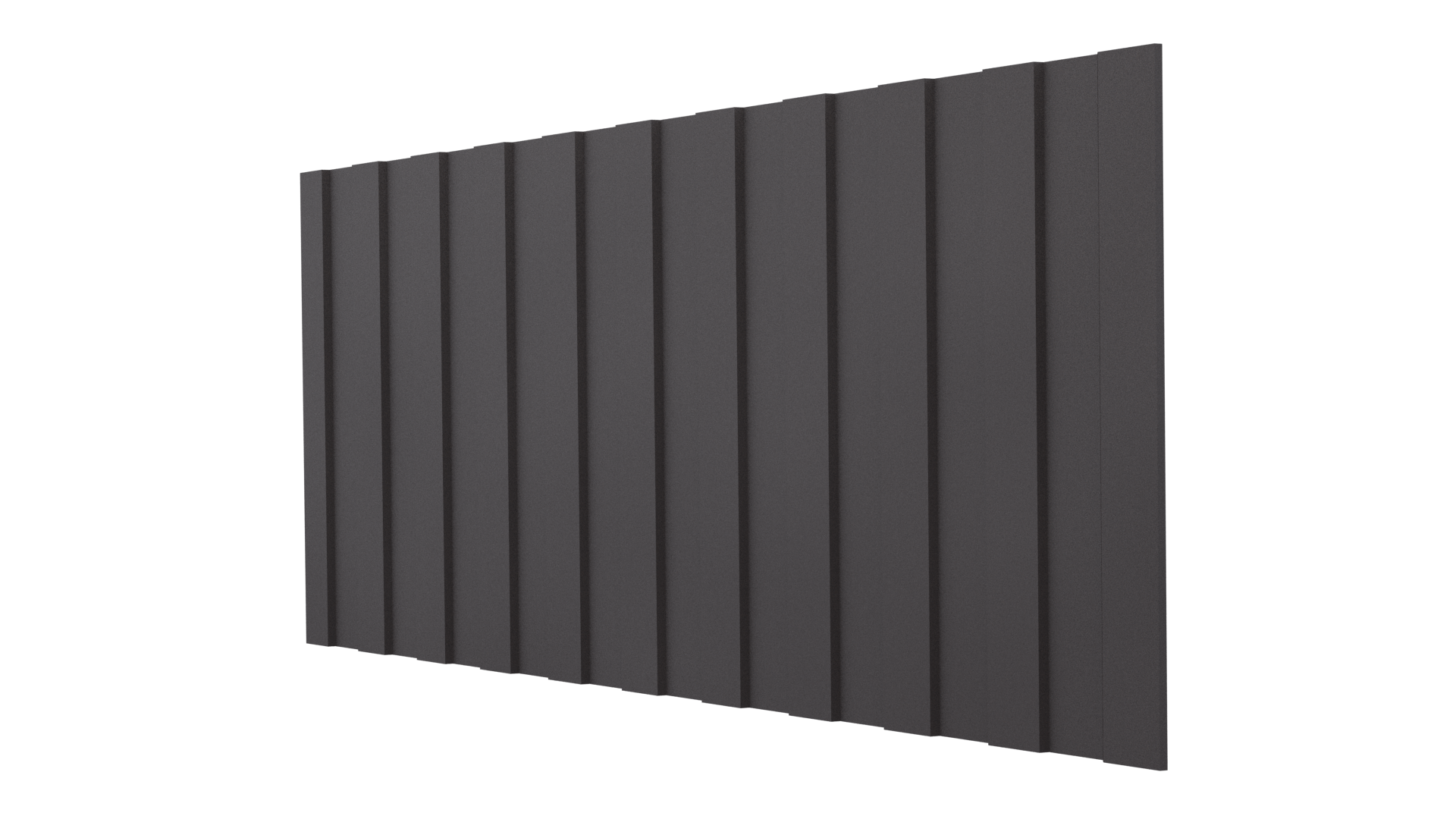 Профнастил С8 1200/1150x0,5 мм, 8019 серо-коричневый матовый