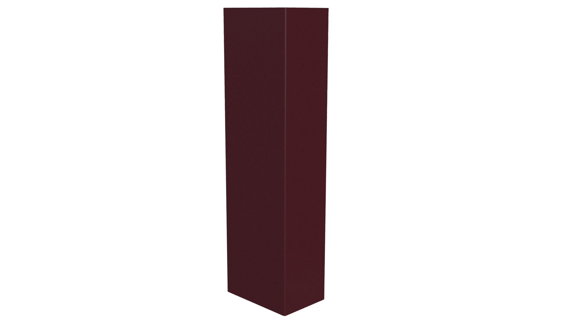 Стойка 40x60x40 мм, 3005 винно-красный глянцевый