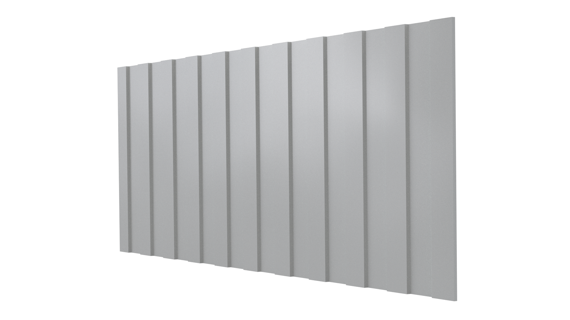 Профнастил С8 1200/1150x0,45 мм, 7035 светло-серый глянцевый