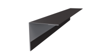 Планка угла наружного 30x30x2000 мм, 8019 серо-коричневый матовый