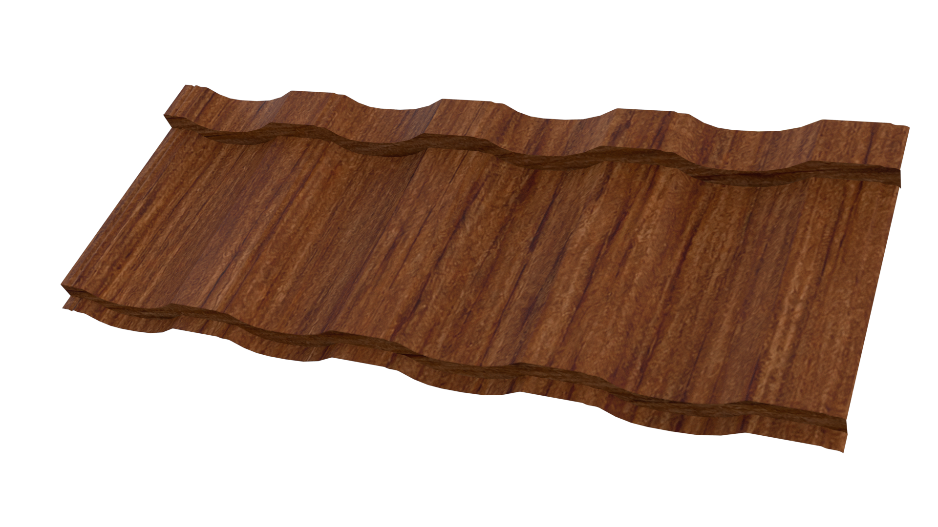 Профиль Орион 25 1200/1150x0,45 мм, Золотой орех 3D
