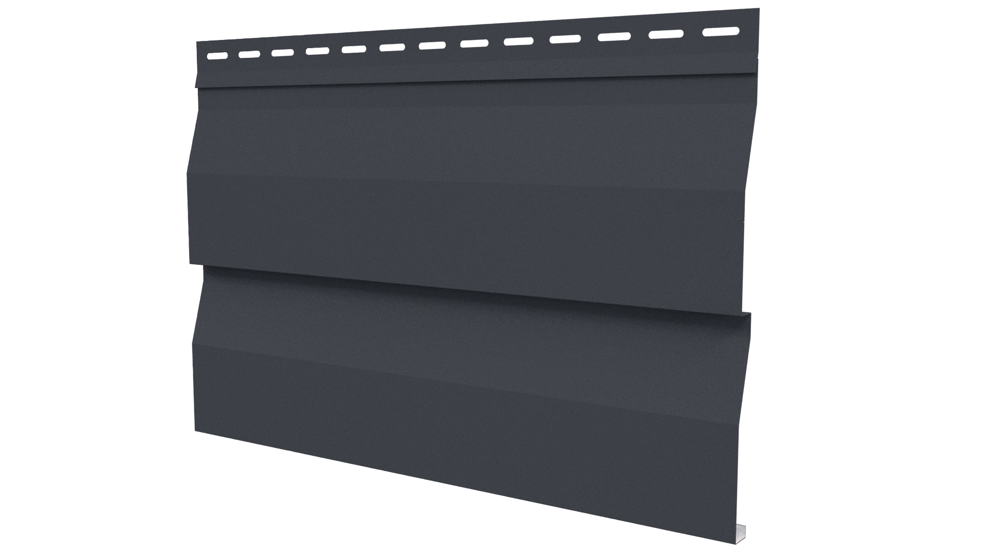 Корабельная доска 267/236x0,5 мм, 7024 графитовый серый PUR Pruf