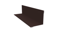Угол внутрений 50x50x2000 мм, 8017 шоколадно-коричневый стальной бархат