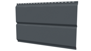 Л-брус 264/240x0,5 мм, 7011 железно-серый глянцевый