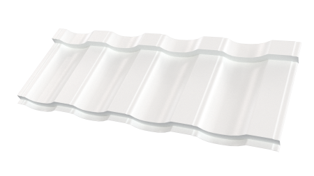 Профиль Орион 30 1200/1150x0,4 мм, 9003 сигнальный белый глянцевый