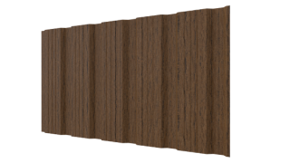Профнастил К20 1195/1130х0,45 мм, Дуб Сантана 3D