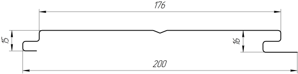 Лайн Про Полоса 200/176x0,5 мм, 8017 шоколадно-коричневый PUR Pruf