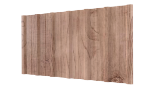 Профнастил НС16 1150/1100x0,45 мм, Орех 3D