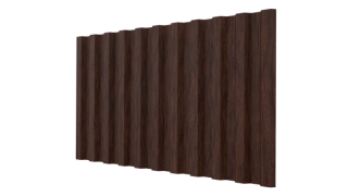 Профнастил С21 1051/1000x0,45 мм, Античный дуб 3D