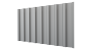 Профнастил С20B 1150/1100x0,55 мм, цинк
