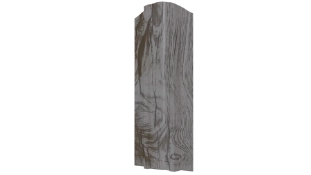 Штакетник Евротрапеция 117x0,45 мм, Текила