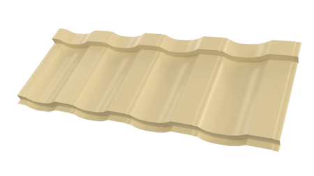 Профиль Орион 30 1200/1150x0,45 мм, 1014 слоновая кость глянцевый