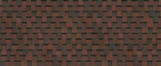 Ламинированная черепица Döcke PIE Dragon Standart, Тёмно-коричневый