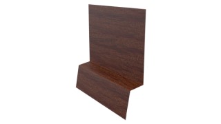 Планка стартовая фальц 135x30x55 мм, Дуб Кельтик 3D