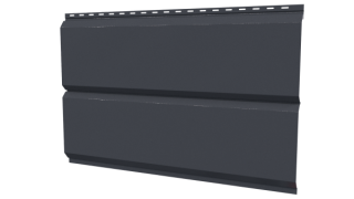 Л-брус 264/240x0,5 мм, 7024 графитовый серый глянцевый
