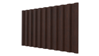 Профнастил С21 1051/1000x0,45 мм, Antique Wood