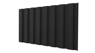Профнастил С20A 1150/1100x0,45 мм, Картэн тёмный