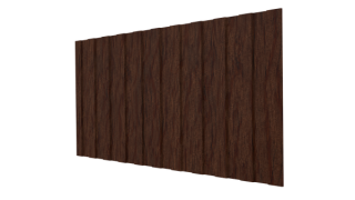 Профнастил С8 1200/1150x0,45 мм, Античный дуб 3D