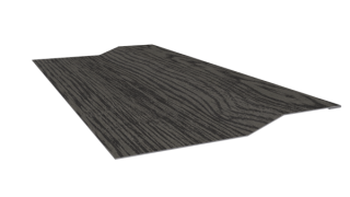 Планка крепёжная фальц 50x17x31 мм, Дуб Винтаж 3D