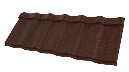 Профиль Феникс 1180/1100x0,45 мм, 8019 Antique Wood
